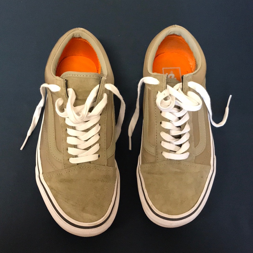 Army Green Scotchgard Old Skool Vans